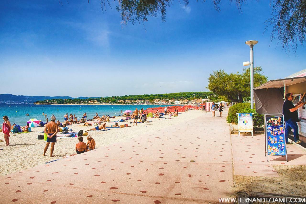 Mer & Relax - Parking - Wifi - Terrasse - Mer Saint-Cyr-sur-Mer Exteriör bild